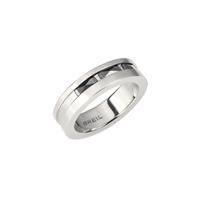 Anello Breil Uomo Ceramic in Acciaio TJ3275 - TJ3275